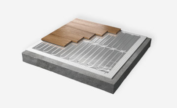underfloor heating panel